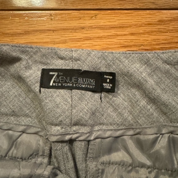 Express Design Studio gray flares dress pants size 8 - Picture 5 of 6